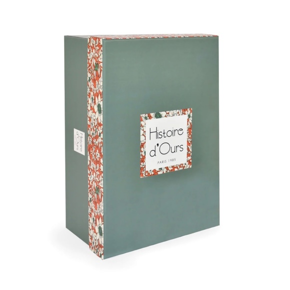 Brand New In Box! Histoire d'Ours Paris 1985 Fox with Pattern  9.8-inch - Picture 5 of 6